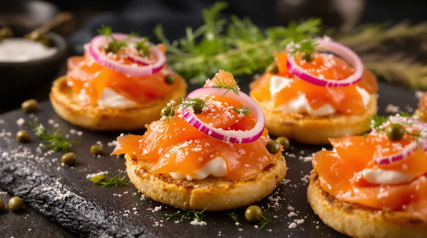 Cette technique de blinis express révolutionne vos apéritifs au saumon fumé